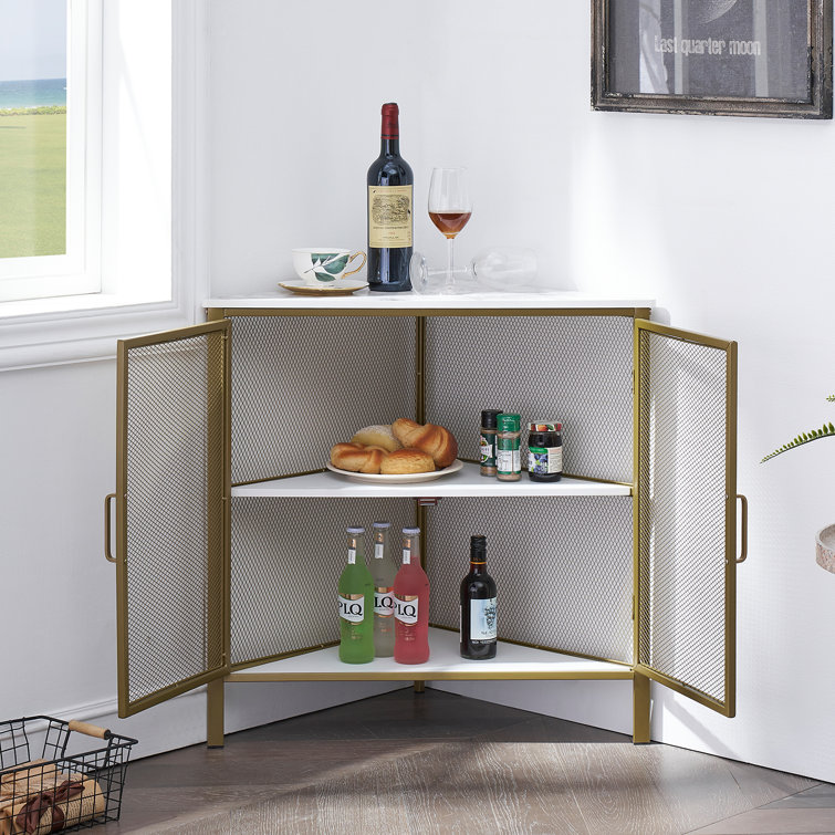 Metal frame shop storage shelves